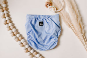 Arctic Blue Reusable Cloth Pocket Diaper