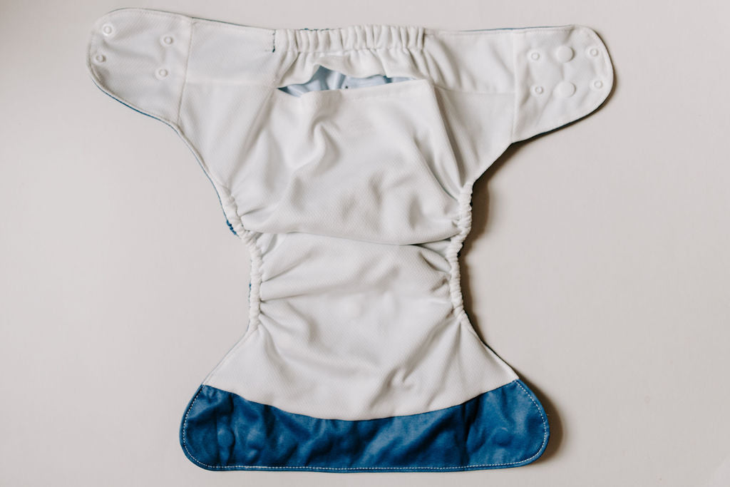 Navy Reusable Cloth Pocket Diaper