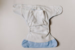 Load image into Gallery viewer, Arctic Blue Reusable Cloth Pocket Diaper
