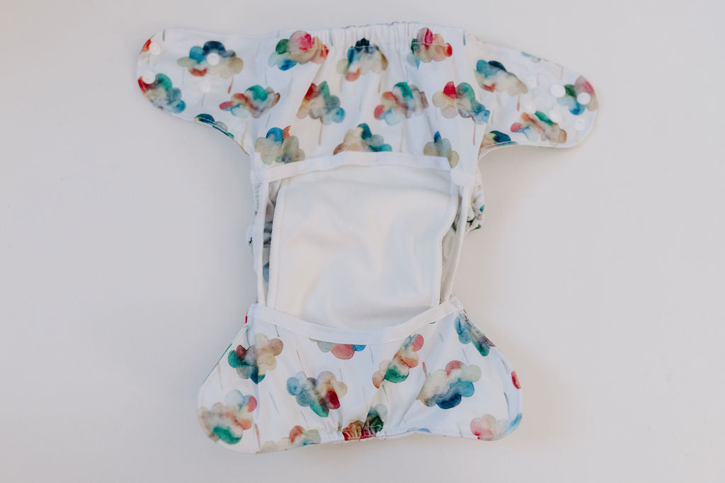Happy Clouds Reusable Cloth Diaper Cover