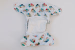 Load image into Gallery viewer, Happy Clouds Reusable Cloth Diaper Cover
