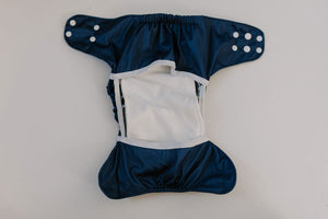 Navy Reusable Cloth Diaper Cover