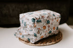 Load image into Gallery viewer, Beckham | Whitmer Reversible Water Resistant Diaper Pod / Travel Cube
