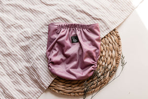 Mauve Reusable Cloth Pocket Diaper