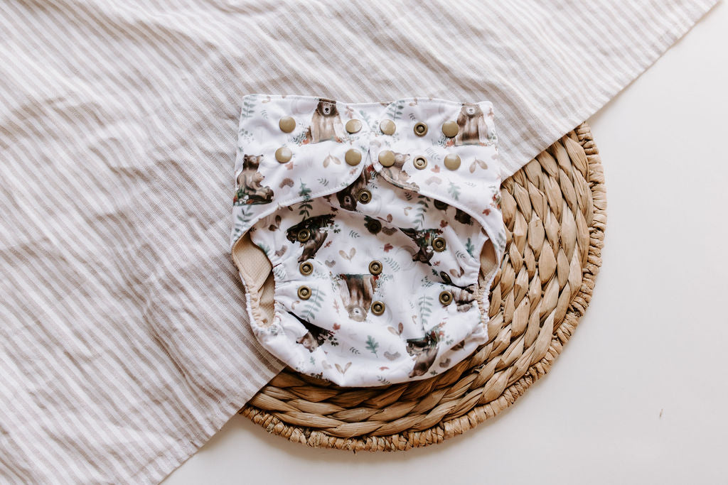 Bear Hug Reusable Cloth Pocket Diaper