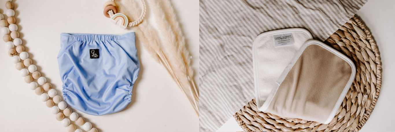 Arctic Blue Reusable Cloth Diaper Cover