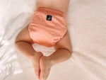 Load image into Gallery viewer, Just Peachy Reusable Cloth Pocket Diaper
